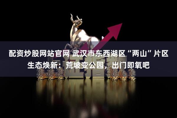 配资炒股网站官网 武汉市东西湖区“两山”片区生态焕新：荒坡变公园，出门即氧吧